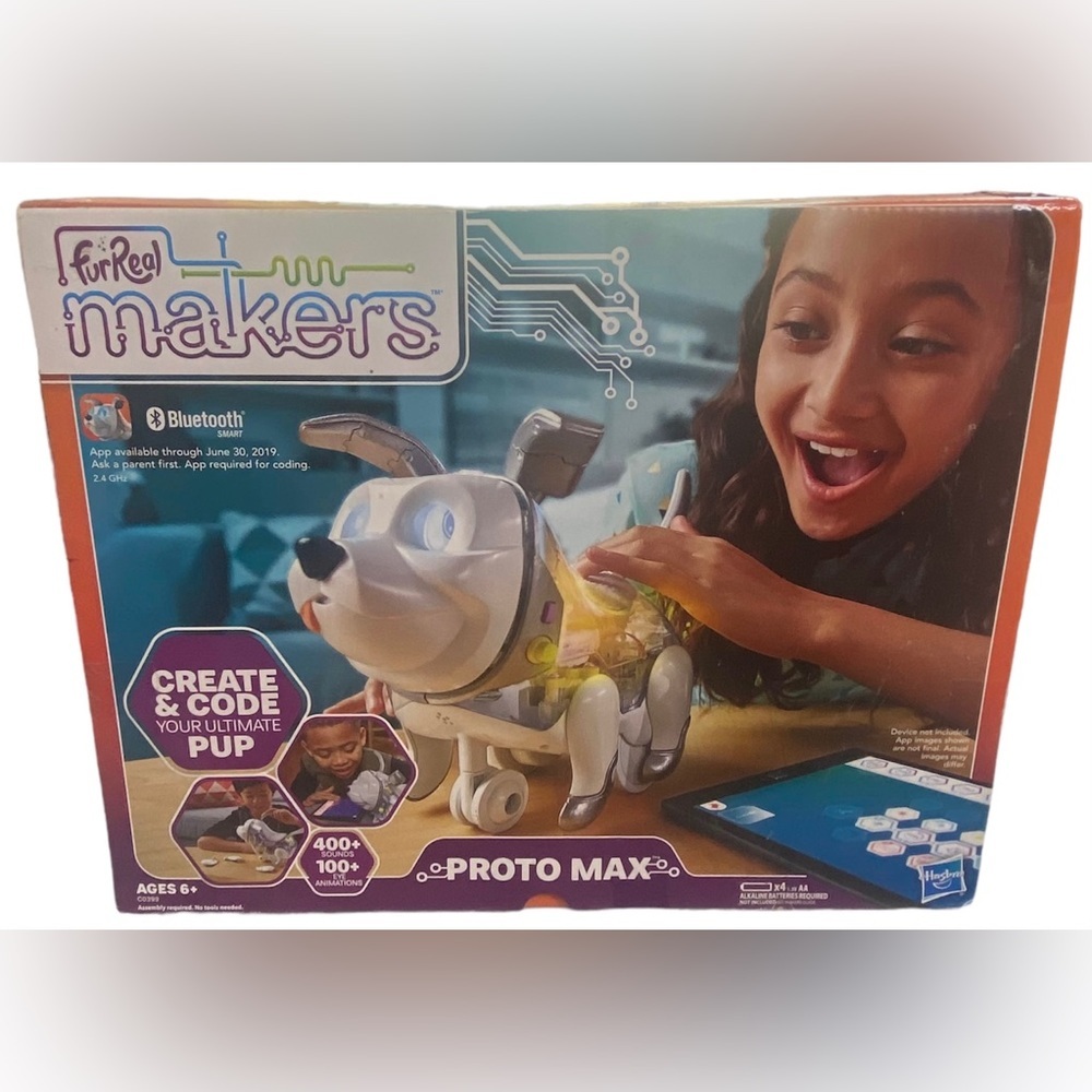 New In Box furReal Makers Proto Max Interactive Pet Toy Ages 6+